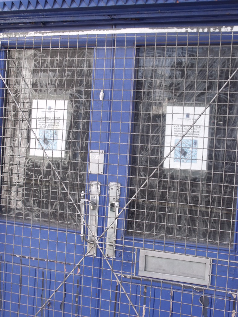 Window glass reflection detail