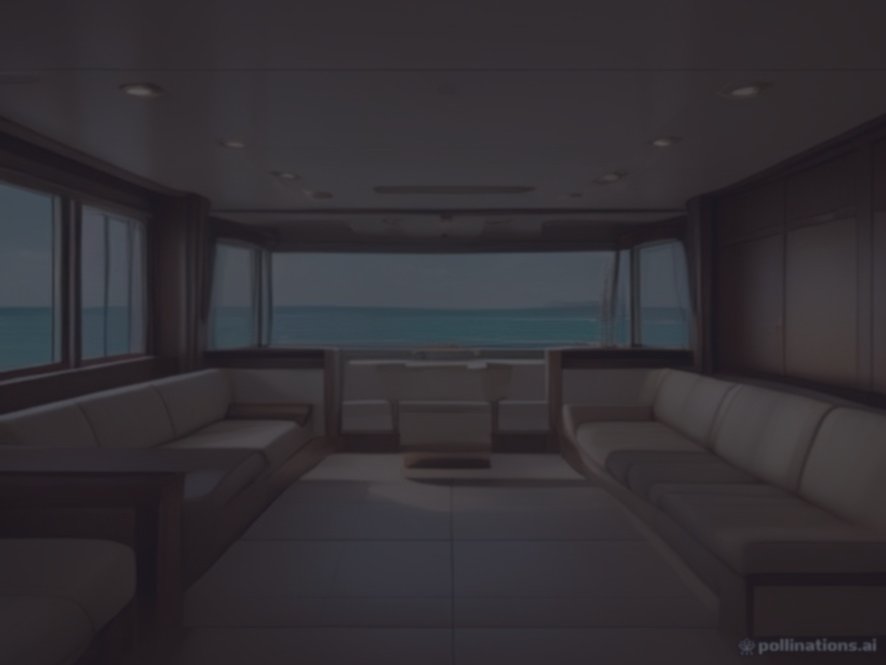 Yacht dark tinted glass